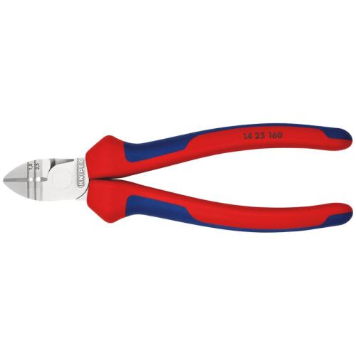 Knipex Diagonal Plastics Cutter Plastic Coated 160mm 72 01 160